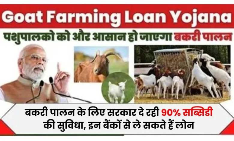 Goat Farming Loan Scheme Apply